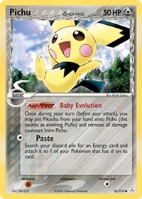 Pichu (Delta Species, #76/110) - Reverse Holofoil - Magic