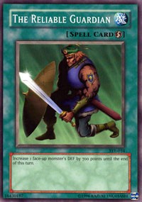 yugioh cards that increase defense The Reliable Guardian - 1st Edition
