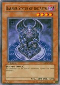 Barrier Statue of the Abyss - 1st Edition - Paragon City Games