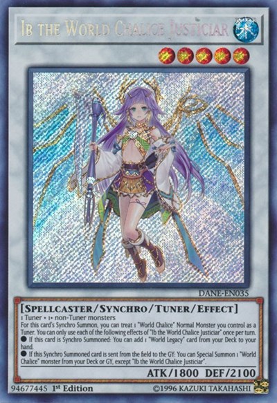 world chalice yugioh deck Complete Custom for Yu-Gi-Oh! An individual card from the Yu Ib the World Chalice Priestess
