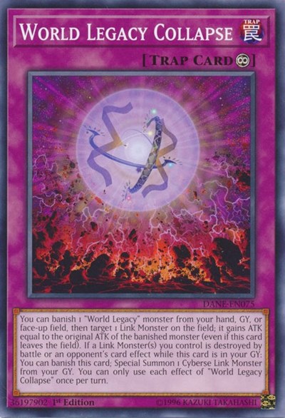 yugioh world legacy cards World Legacy's Nightmare [FLOD-EN059] Common main image 1