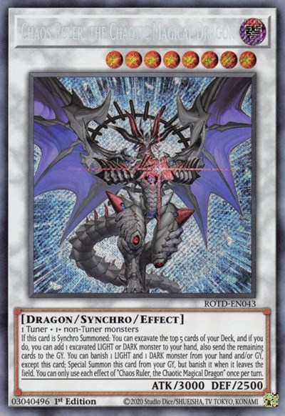Chaos Ruler, the Chaotic Magical Dragon - 1st Edition - Paragon City Games Chaos Ruler, the Chaotic Magical Dragon - 1st Edition - Paragon City Games