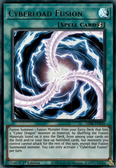 yugioh cyber dragon fusion cards End [STON-ENSE1] Super Rare it gains 300 ATK during the Damage Step only What is your favorite Rush