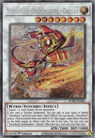 Swordsoul Grandmaster - Chixiao - 1st Edition - Paragon City